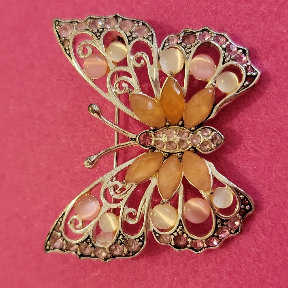 Liz Claiborne Butterfly Brooch